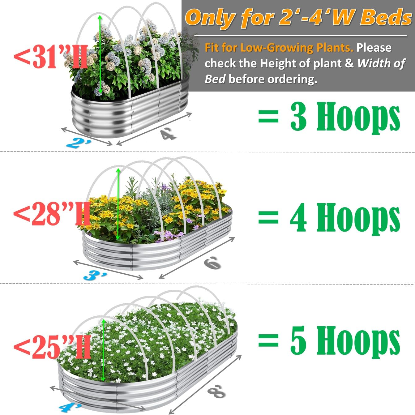 LANEVAN hoop held by hand for scale showing compact storage benefit