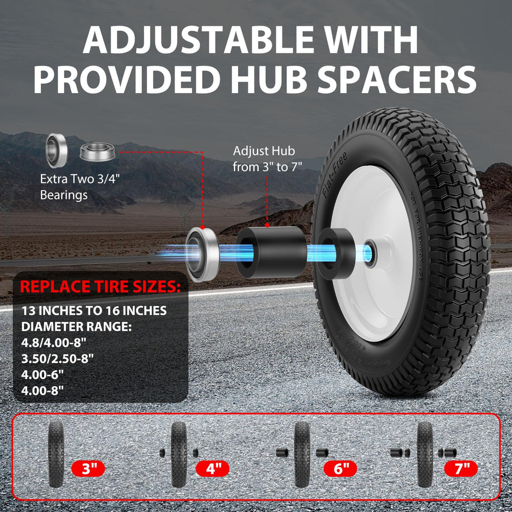 lanjiajia detailed shot of hub and bearings for easy installation benefit
