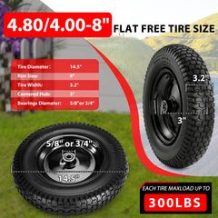 lanjiajia side profile highlighting 14.5 inch diameter for stable loads