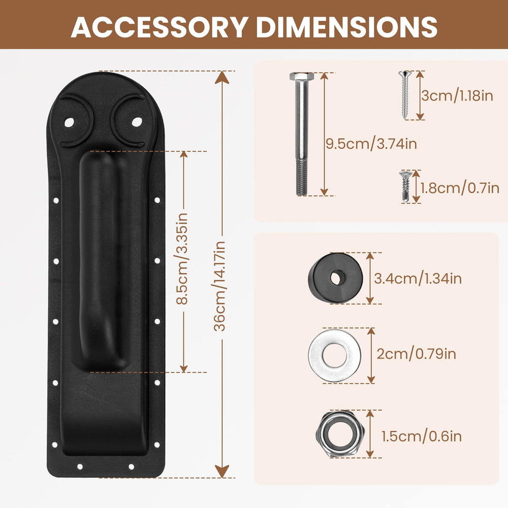 Lanmun corrosion-resistant hardware set displayed to prevent rusting
