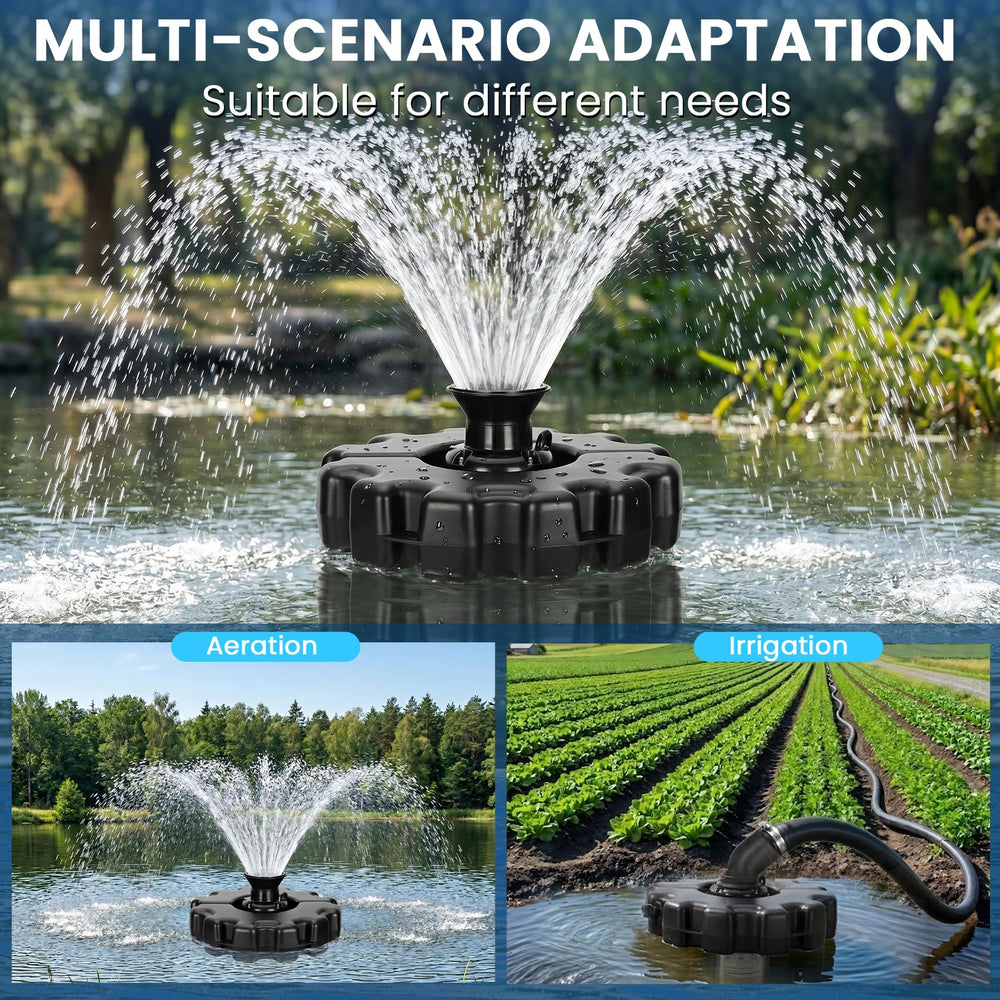 Lanmun floating base photo illustrating steady flotation and anti-sink design
