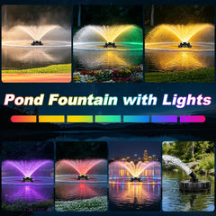 Lanmun illuminated RGB lights at night creating decorative ambiance and improved visibility