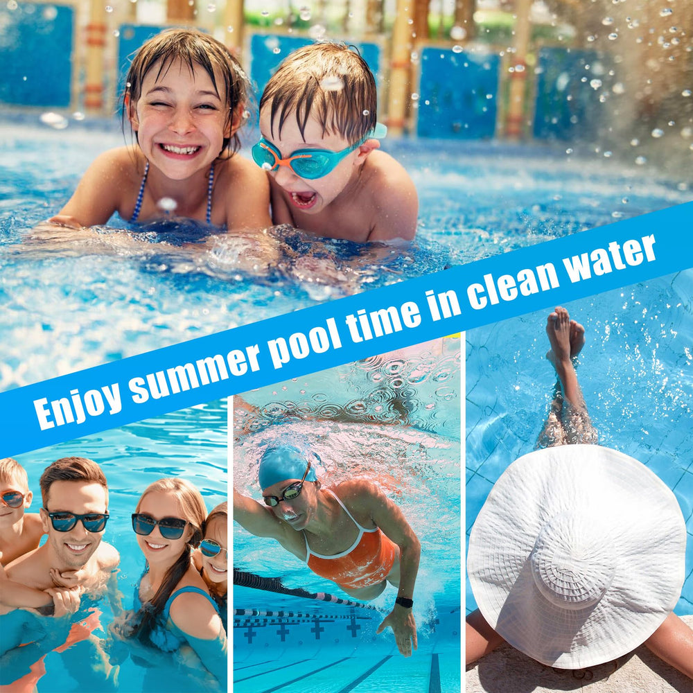 Lanmun lifestyle pool setting showing clearer water benefit after filtration