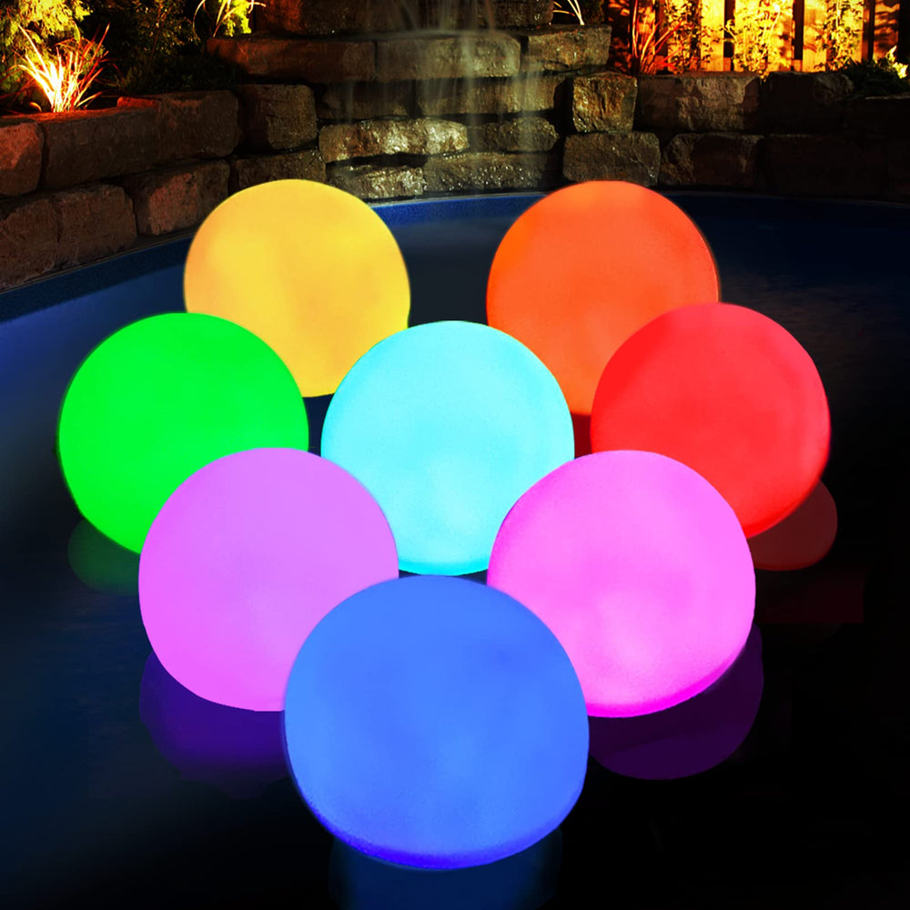 LanPool front view of six-pack floating orbs showing compact packaging and benefits