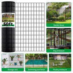 Lansybel PVC coating texture detail protecting against rust and weather