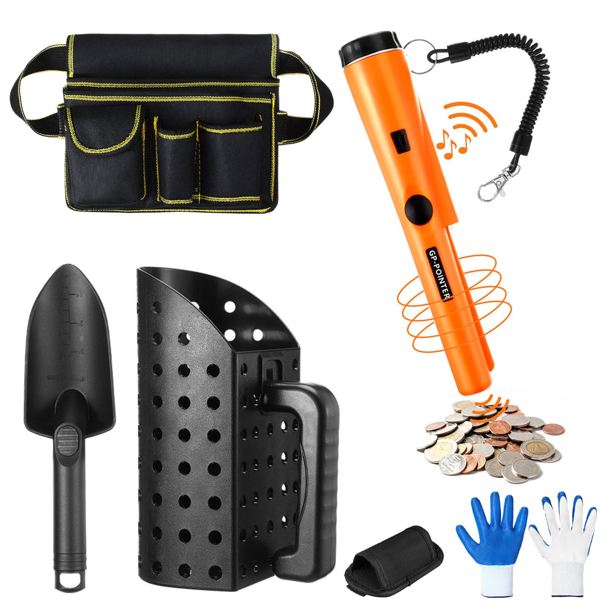 Lanties front of kit showing all accessories for organized convenience