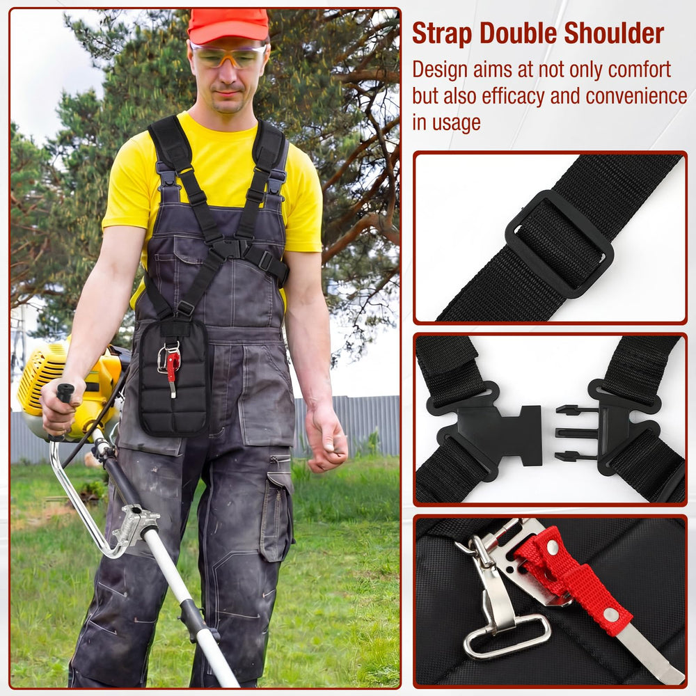 Lanties in-use outdoor trimming demonstrating reduced arm strain
