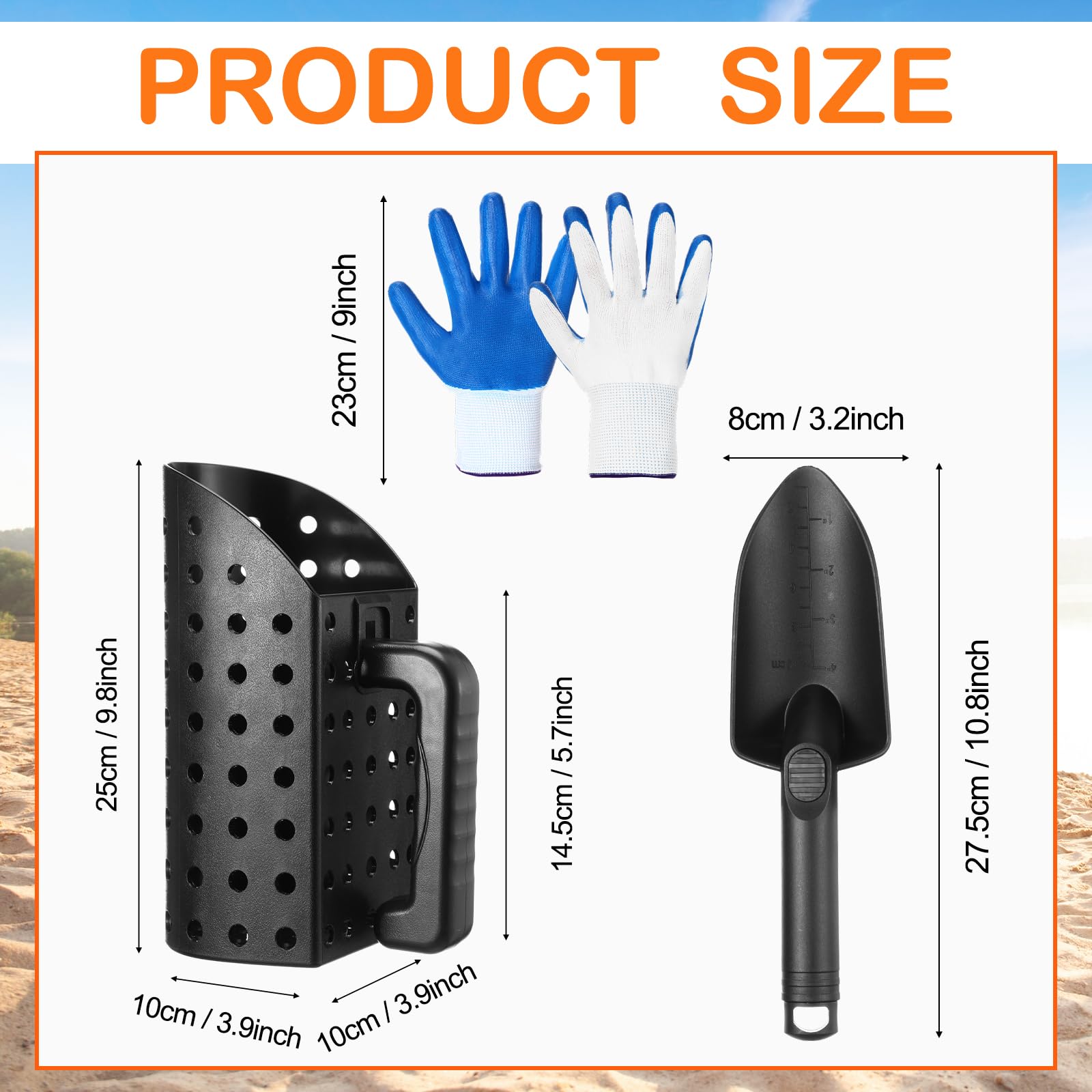 Lanties pinpointer closeup highlighting precise detection tip and LED