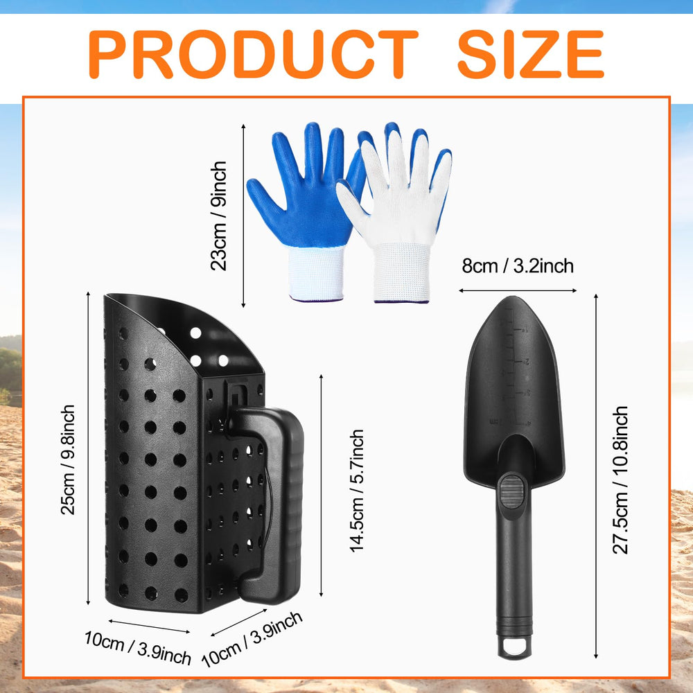 Lanties pinpointer closeup highlighting precise detection tip and LED