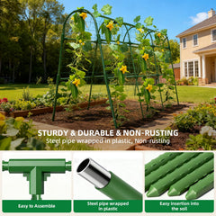 Laodier netting and clips detail demonstrating included accessories for vine training
