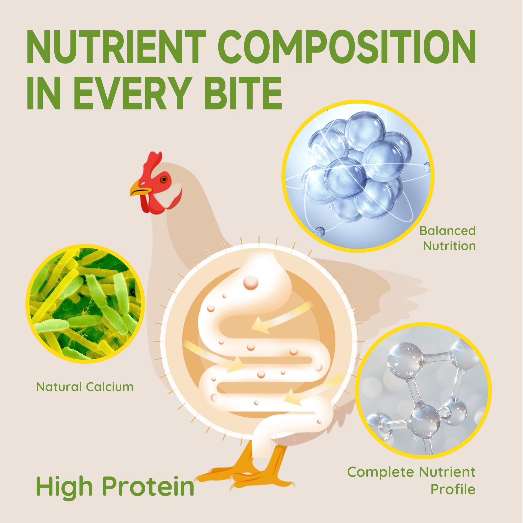 Larvevo product label close view showing nutrition and feeding guidance