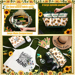 Lasnten apron and hat lifestyle setup offering sun protection and style