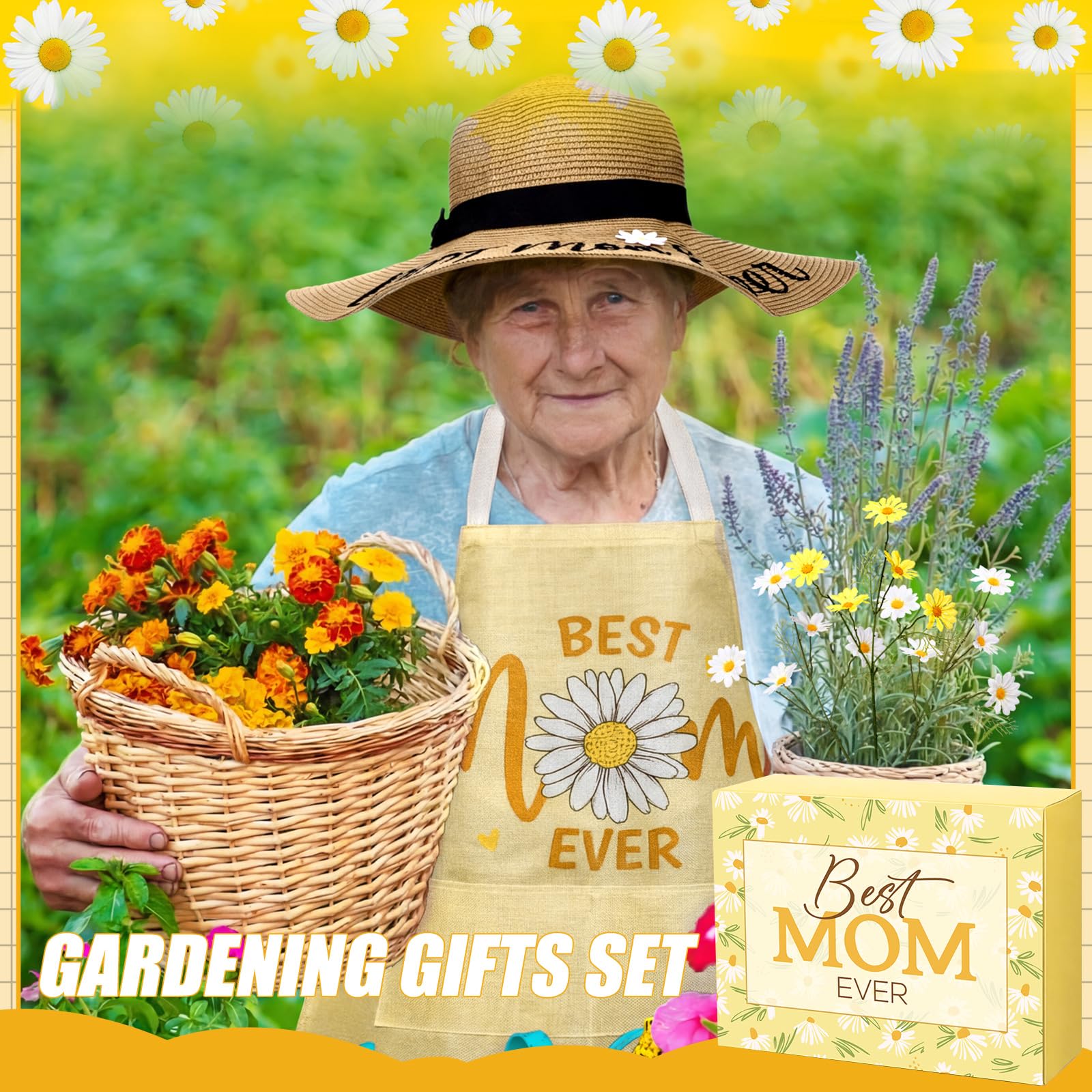 Lasnten butterfly stakes and plant tags arranged for labeling and decorative support in beds