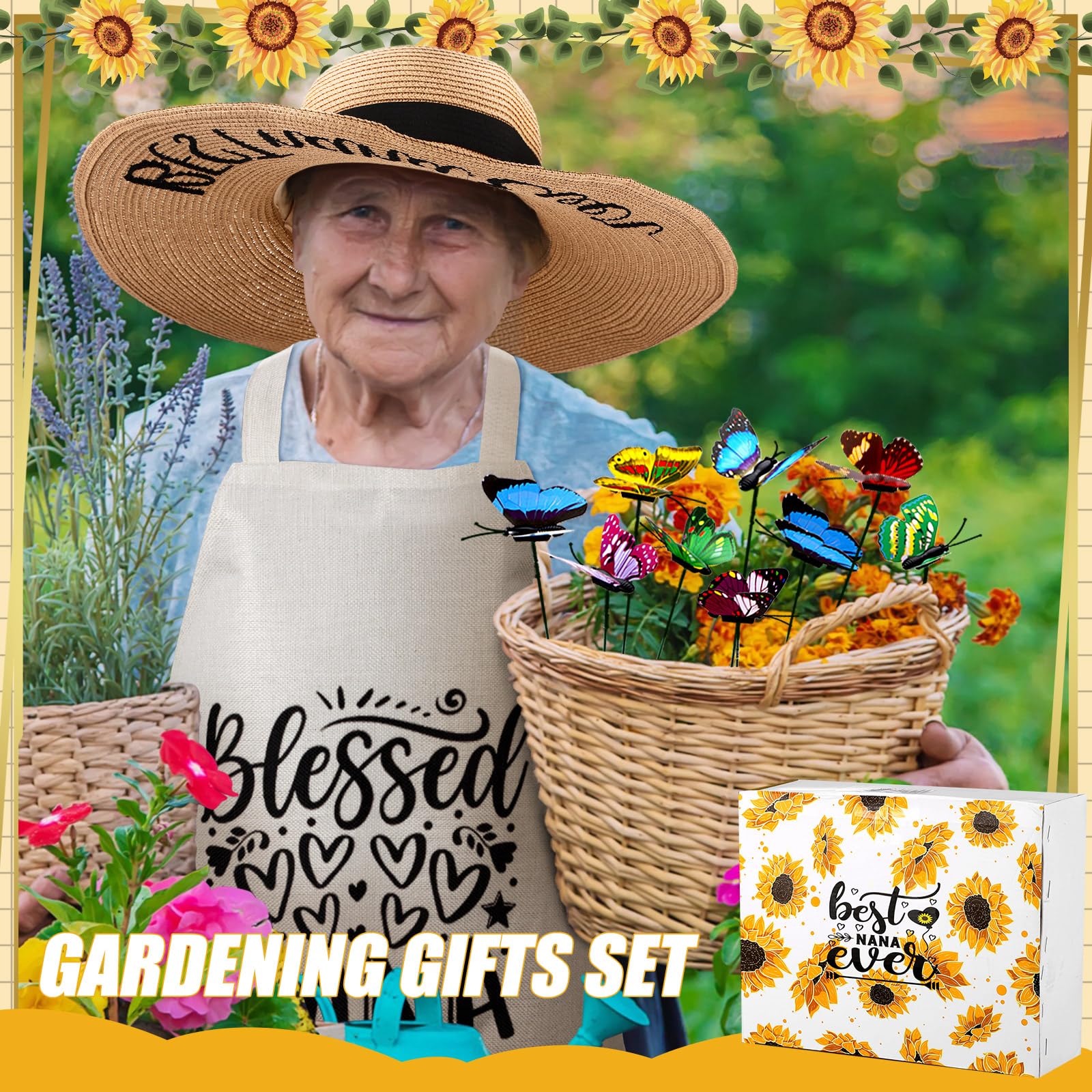Lasnten insulated cup and garden tags keeping drinks hot or cold and organized