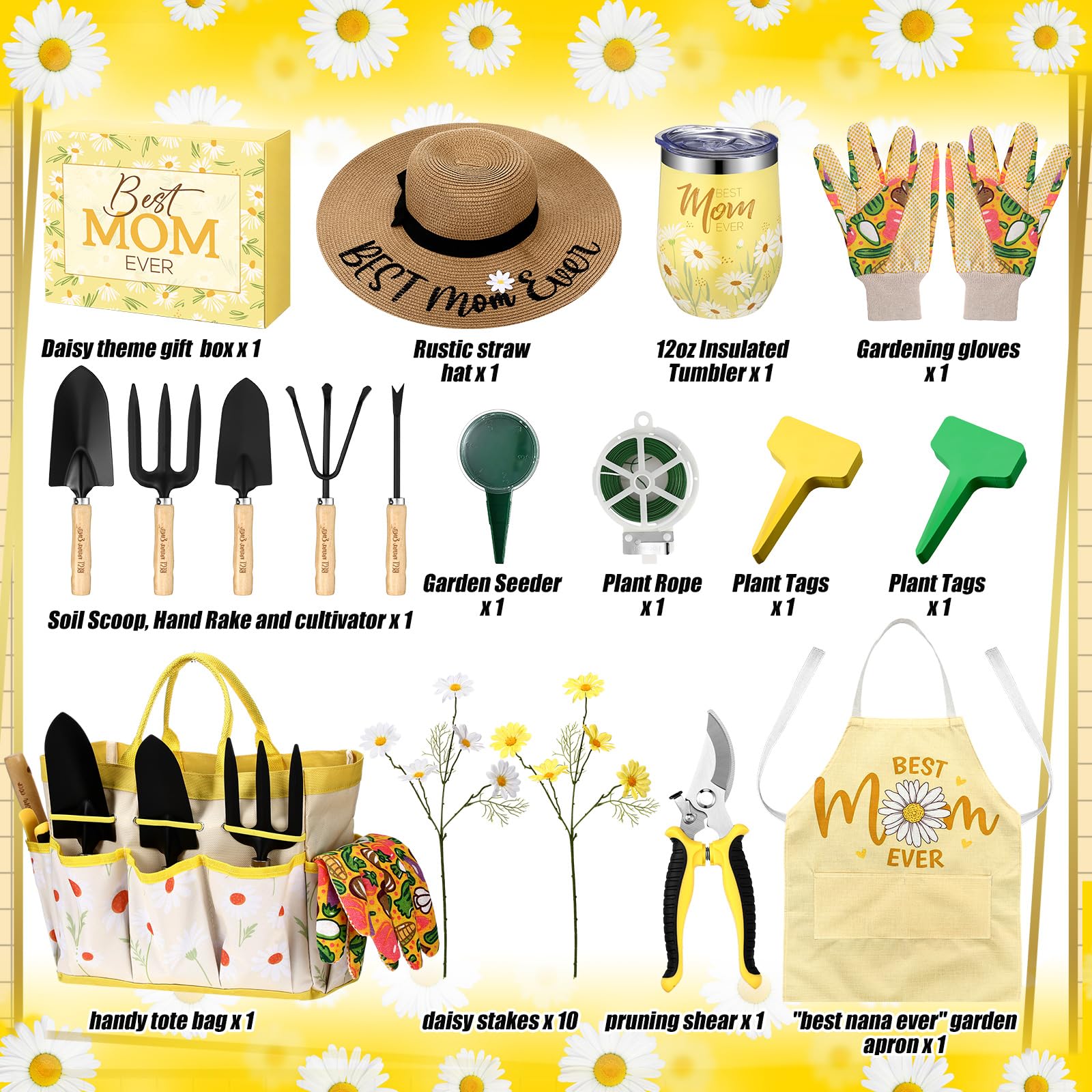 Lasnten close-up of wooden-handled tools highlighting quality grip for comfortable gardening