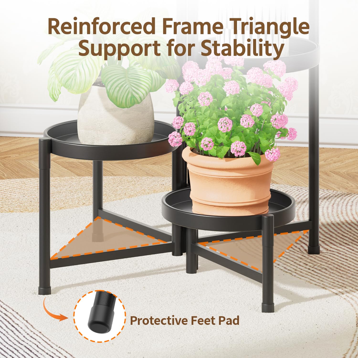LASZOLA on balcony showing rust-resistant finish for outdoor durability