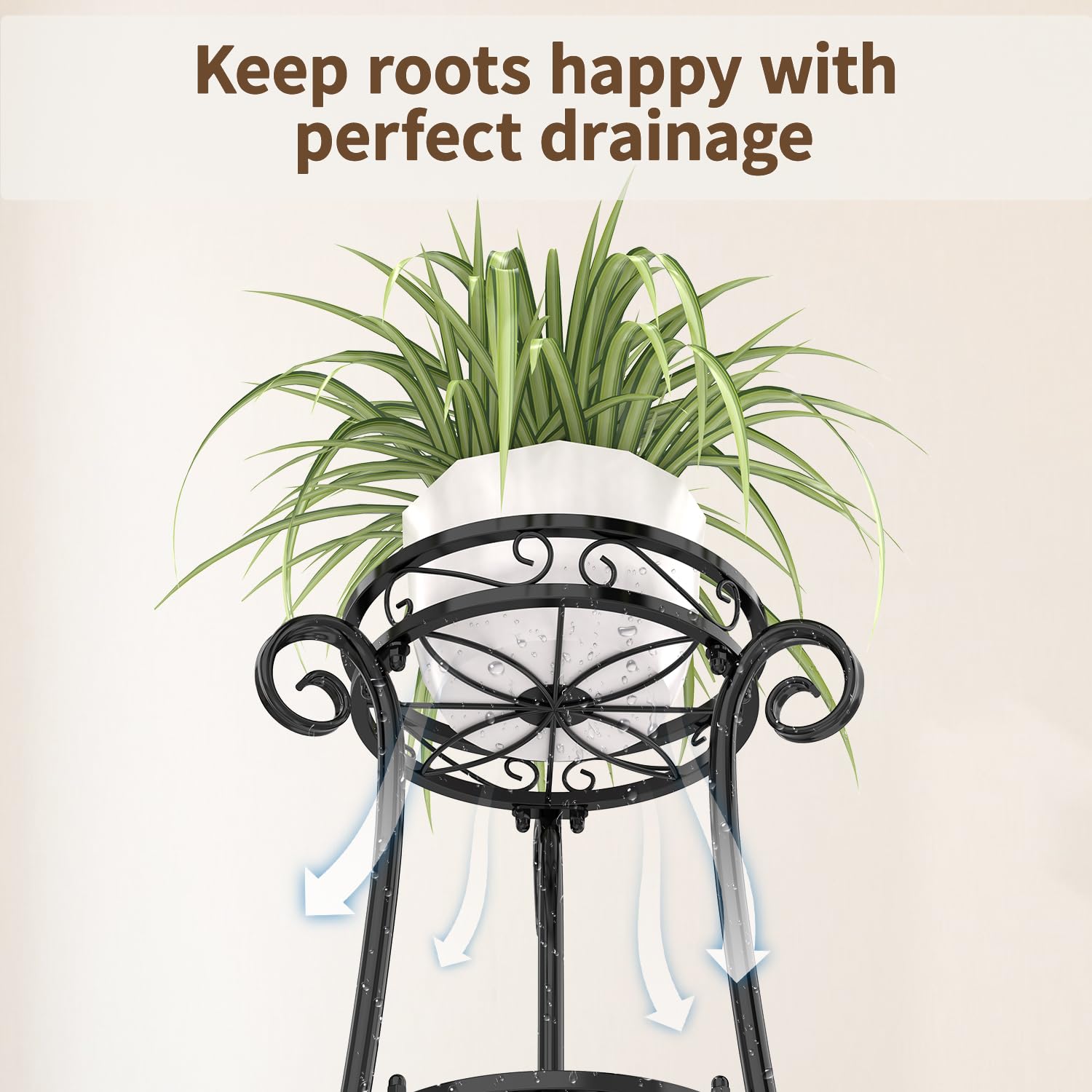 LASZOLA rust-resistant finish close view for long-lasting outdoor use