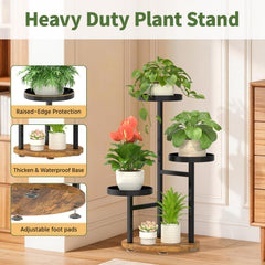 LASZOLA side profile in a corner maximizing vertical planting space