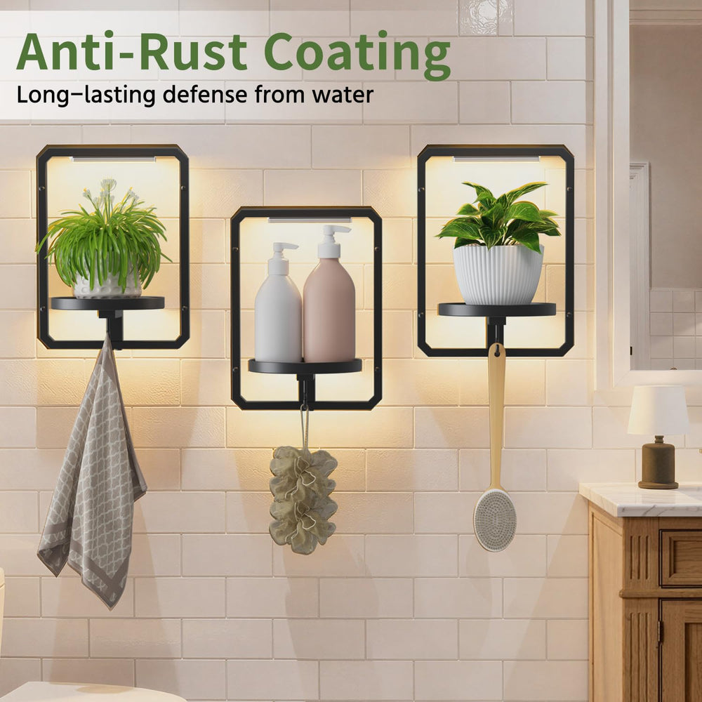 LASZOLA lifestyle room decor display creating a framed living wall effect