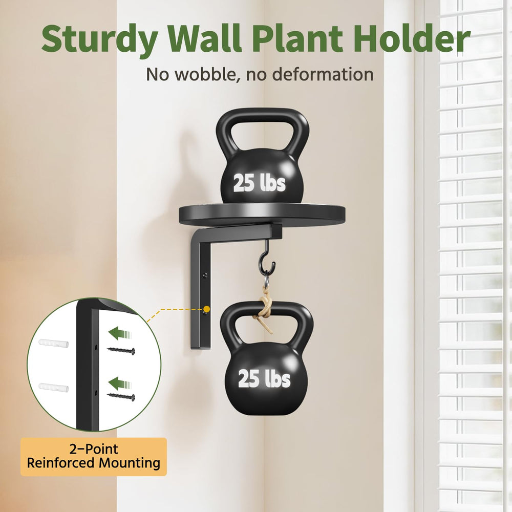LASZOLA side profile of bracket and hanging hook illustrating strong support