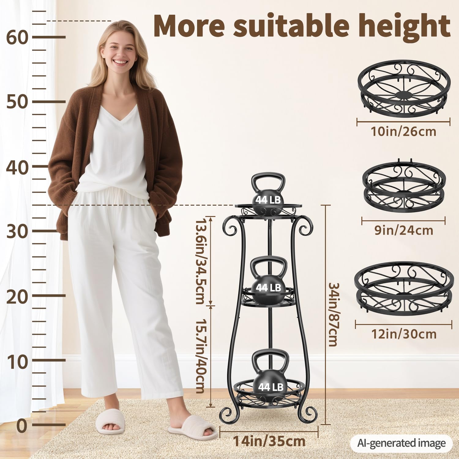 LASZOLA side profile highlighting curved legs for floor-friendly support