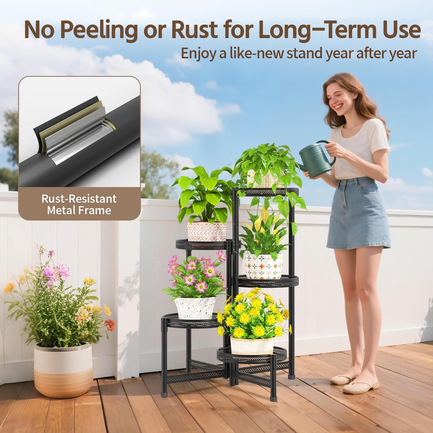 LASZOLA staged plants in living room illustrating improved light and airflow