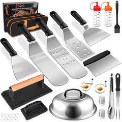 Latiret front packaging showing full 24-piece kit for organized grilling