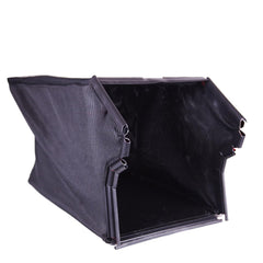 lauterbrun front view of replacement grass bag showing fit and easy clipping capture