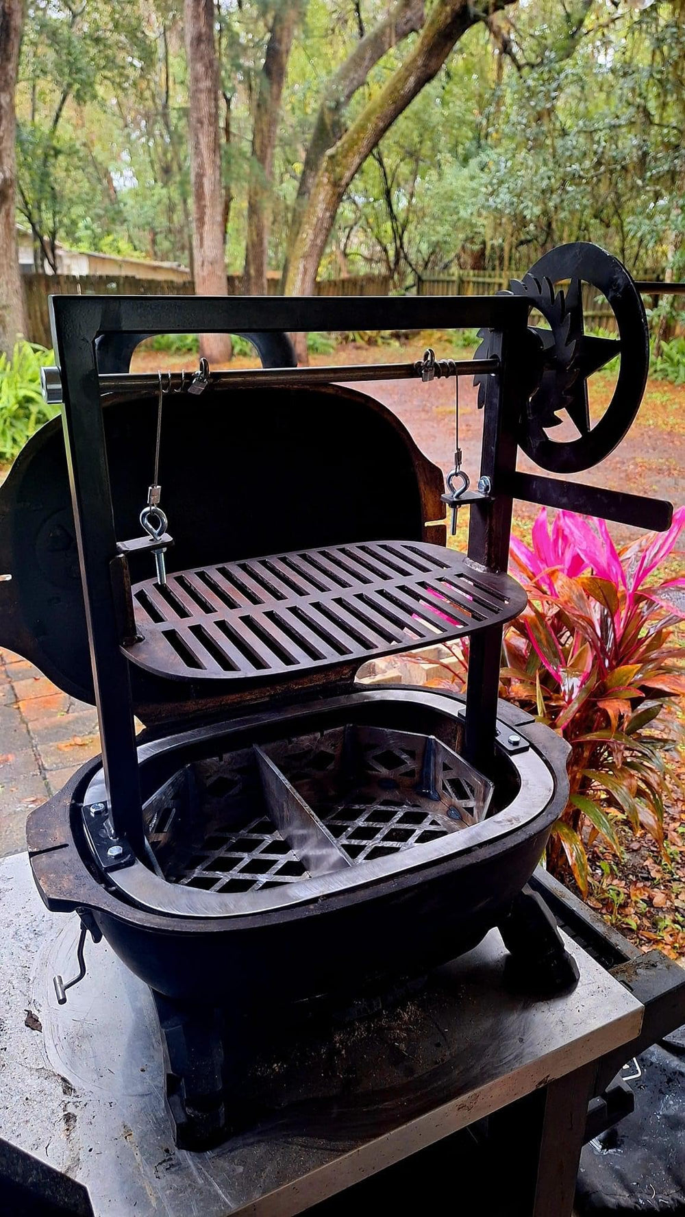 LavaLock assembled on Santa Maria wheel for smooth height control