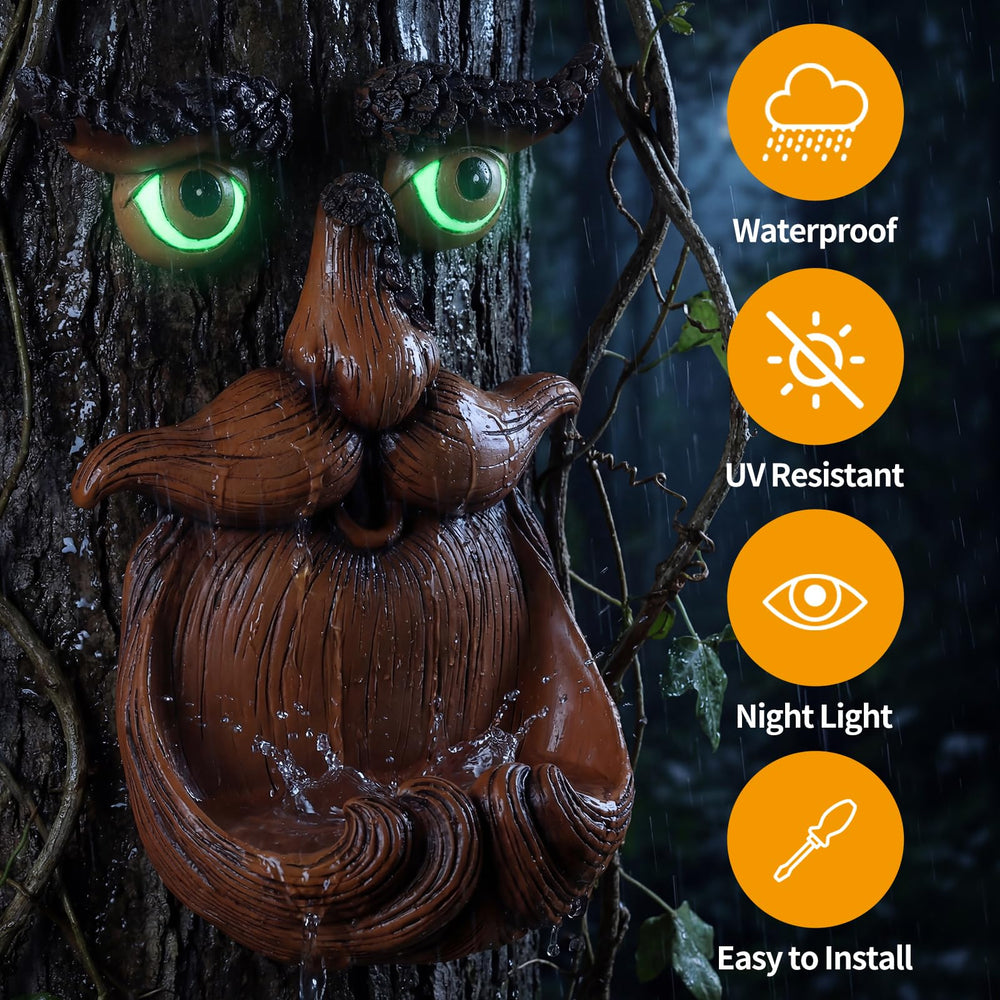 Lavezee mounted on a tree trunk illustrating easy installation and stable fit