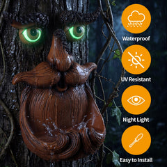 Lavezee mounted on a tree trunk illustrating easy installation and stable fit