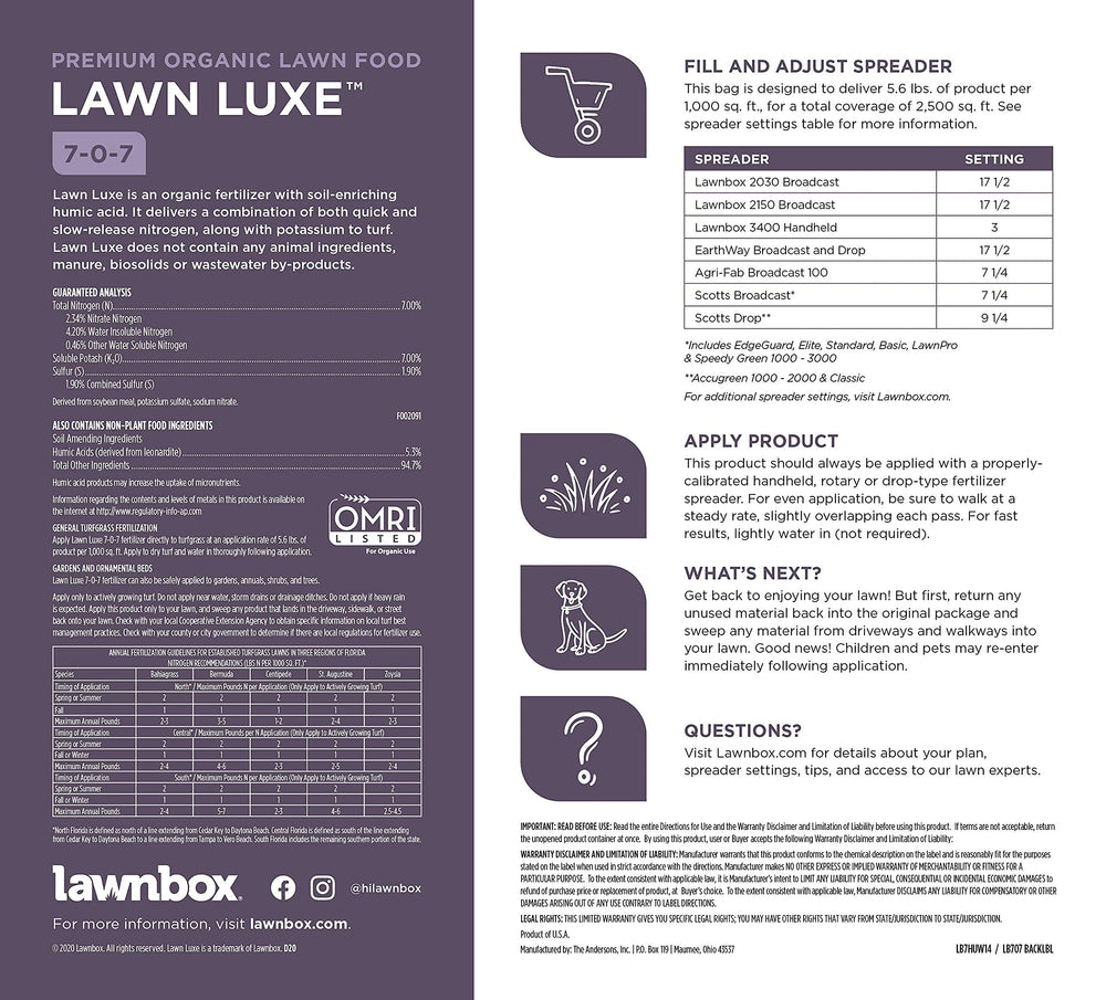 Lawnbox lifestyle family yard with kids playing, safe after application