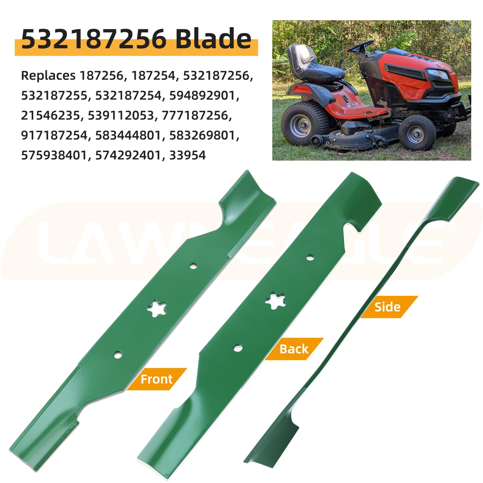 Lawneagle hardware kit with bolts and washers included for fast, complete installation