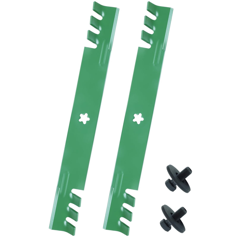 Lawneagle front view of 42-inch blade showing fit and durability