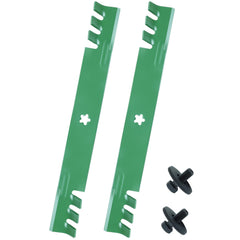 Lawneagle front view of 42-inch blade showing fit and durability