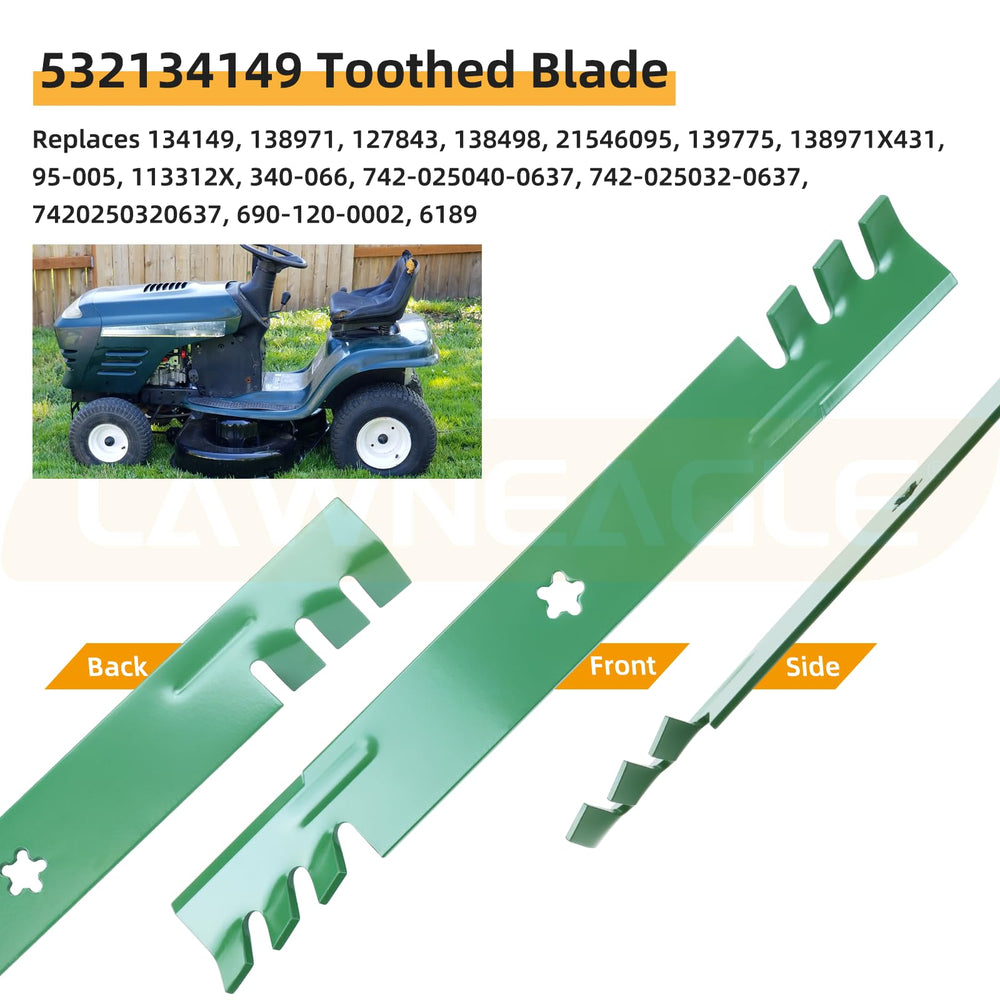 Lawneagle included bolts and washers for quick installation