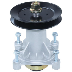 Lawneagle spindle assembly front view showing clean OEM-style fit and improved reliability