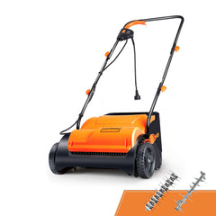 LawnMaster GV1212B front view showing compact design and easy-start benefit
