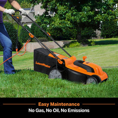 LawnMaster cutting deck detail showing blade housing for consistent cuts