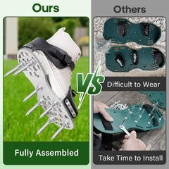 LawnVigor image of 5mm metal base illustrating non-clogging, easy-clean benefit