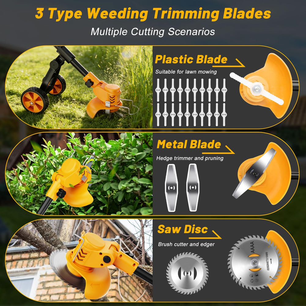 Lazenry nylon trimmer mode trimming lawn edges for neat finish