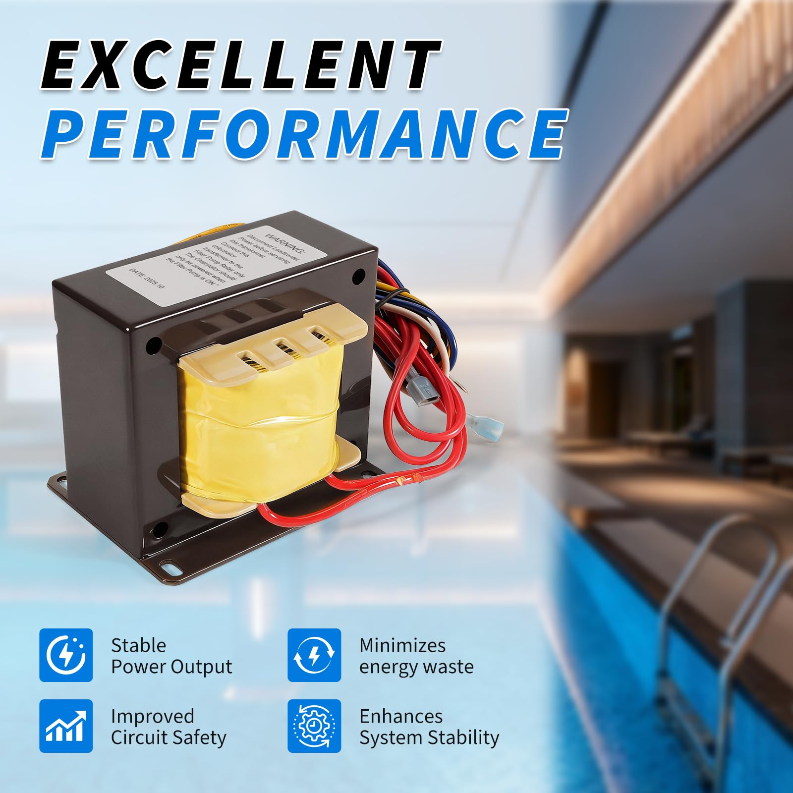 Lazenta transformer packaging and manual providing parts and installation guidance