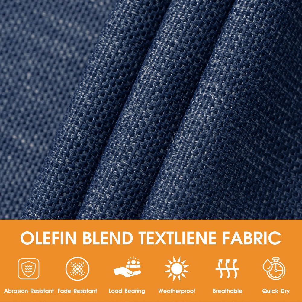 Lazy Daze close-up of olefin blend fabric highlighting quick-dry texture and breathability