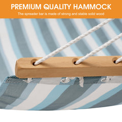 Lazy Daze hammock in use by two people illustrating comfortable outdoor lounging