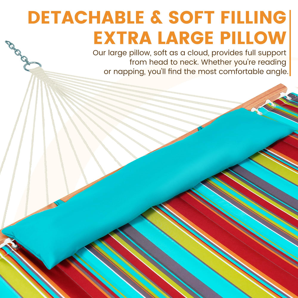 Lazy Daze pillow detail showing plush head support for relaxed lounging