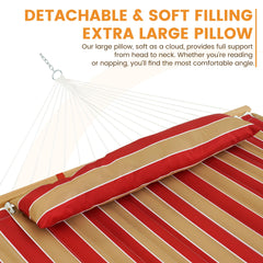 Lazy Daze detailed hardwood spreader bar with oil-rubbed finish demonstrating stability and style