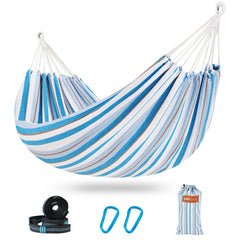 Lazy Daze hammock front view showing roomy bed and comfortable design