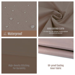 LBNZT fabric close-up showing 600D oxford texture and water resistance benefit