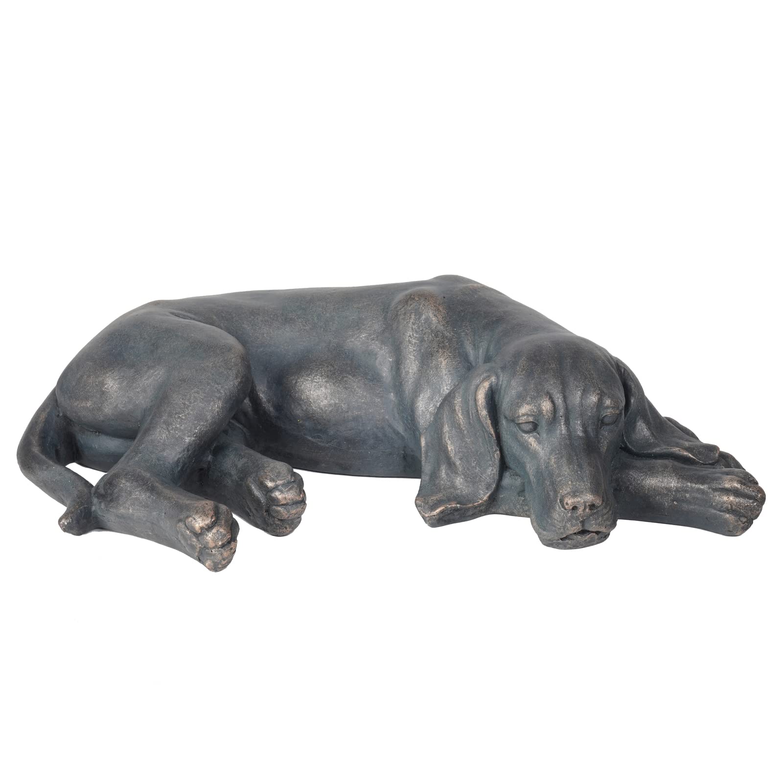 LC LCdecohome sleeping dog front view showing peaceful pose and welcoming charm