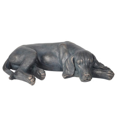 LC LCdecohome sleeping dog front view showing peaceful pose and welcoming charm